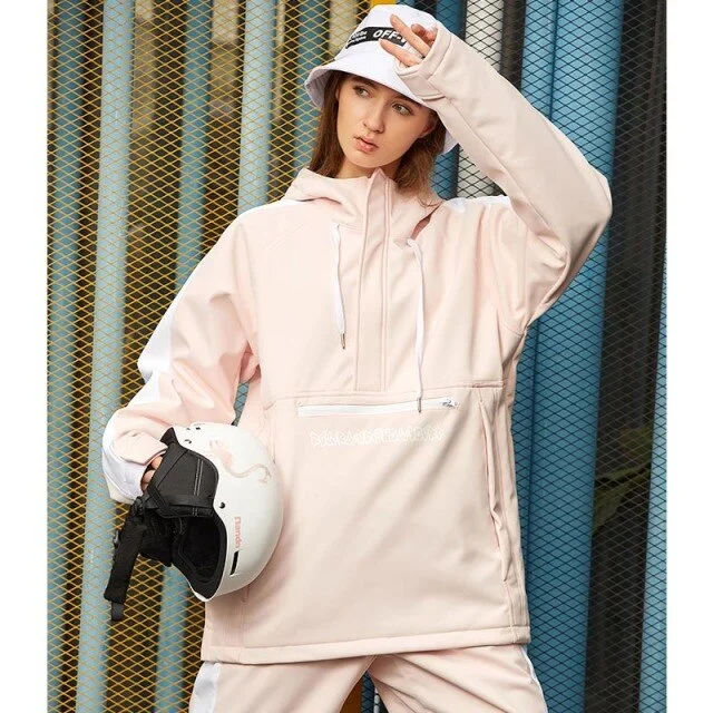 pink jacket