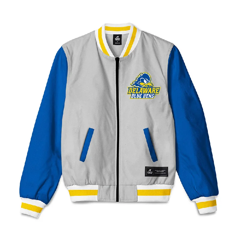 Delaware - NCAA Women's Track & Field : Amber Cray -  Bomber Jacket Welt Pockets Slit Pockets Flap Pockets