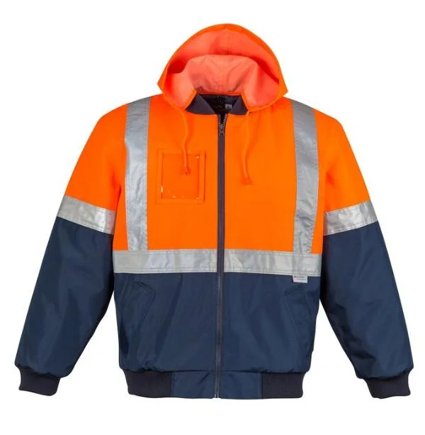 Mens Hi Vis Quilted Flying Jacket Appliqued Jacket Beaded Jacket Sequined Jacket