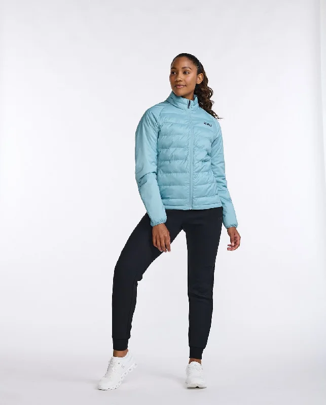 Commute Packable Insulation Jacket Nylon Fabric Polyester Fabric Spandex Fabric