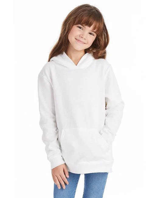 Hanes Youth 7.8 oz. EcoSmart  50/50 Pullover Hooded Sweatshirt P473 Hoodie Crop Top Short Trendy