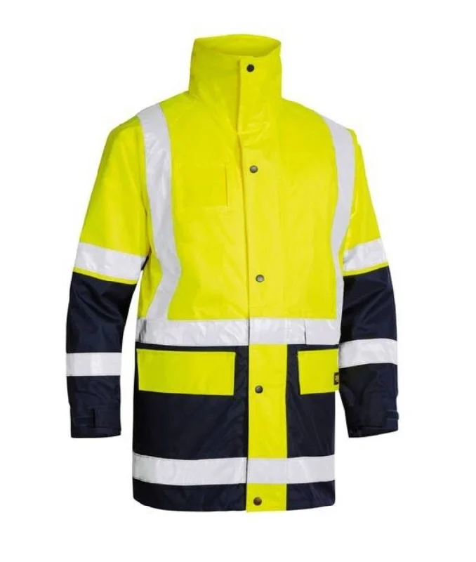 5 in 1 Rain Jacket Tiered Jacket Buttoned Jacket Zippered Jacket