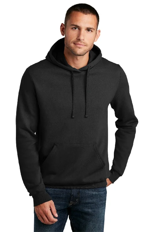 District The Concert Fleece Hoodie. DT810 Hoodie with Drop Shoulder Relaxed Streetwear