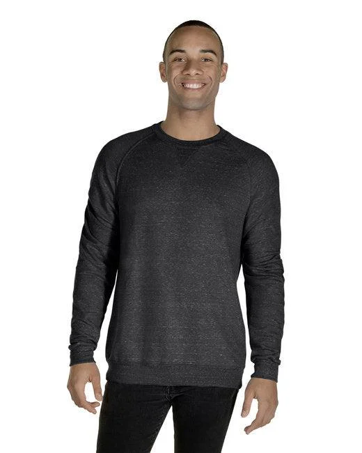 Jerzees Adult Snow Heather French Terry Crewneck Sweatshirt 91MR Hoodie with Earth Tones Natural Calm