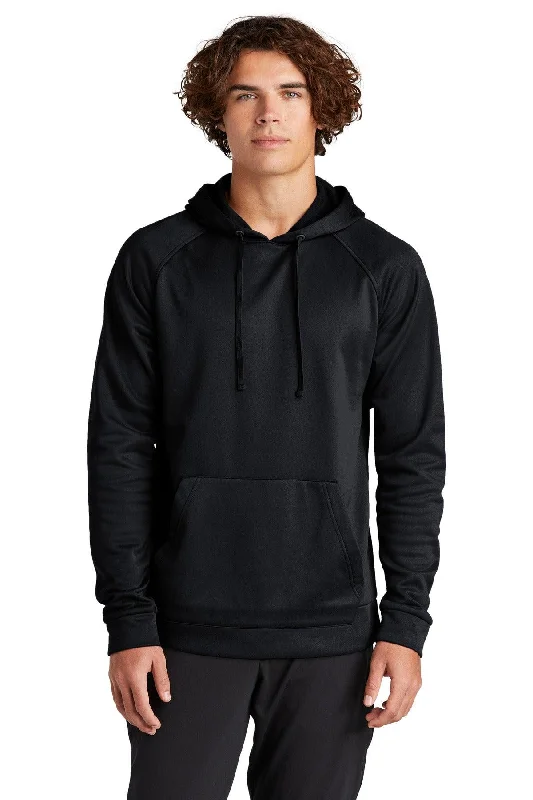 Sport-Tek Re-Compete Fleece Pullover Hoodie ST730 Hoodie with Applique Textured Unique