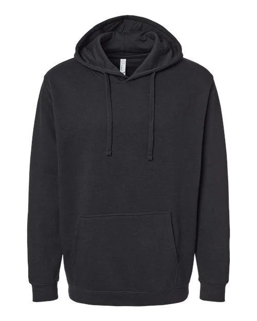 LAT Elevated Fleece Basic Hoodie 6926 Hoodie with Ribbed Hem Stretchable Secure