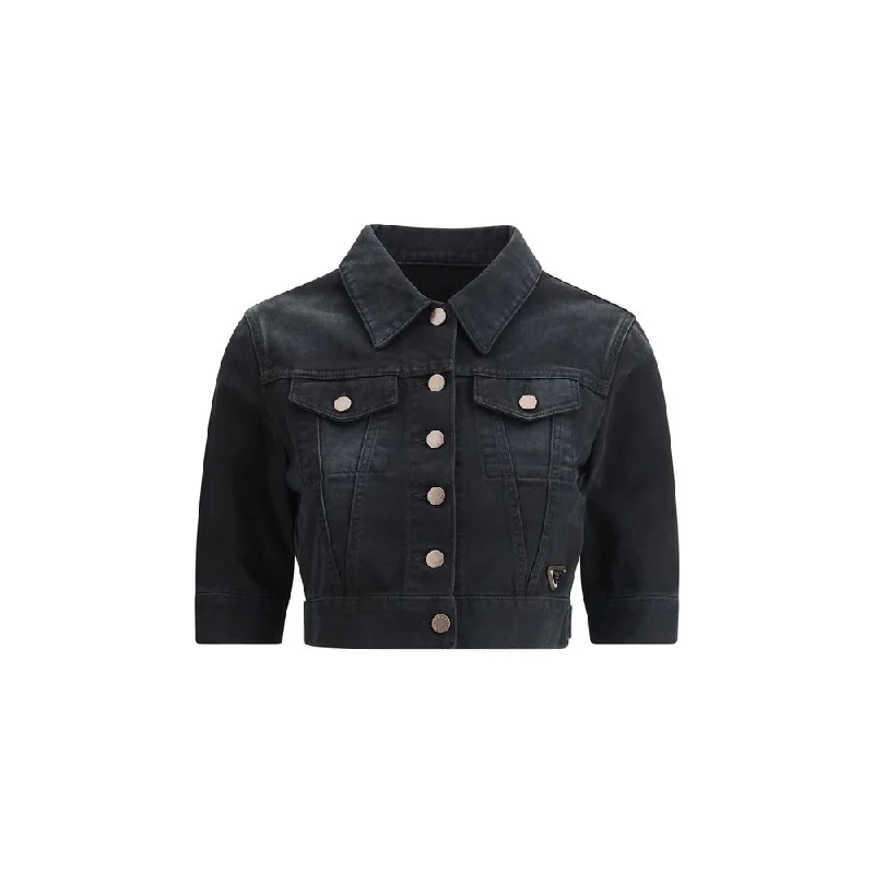 Denim Jacket Zippered Jacket Buttoned Jacket Snapped Jacket