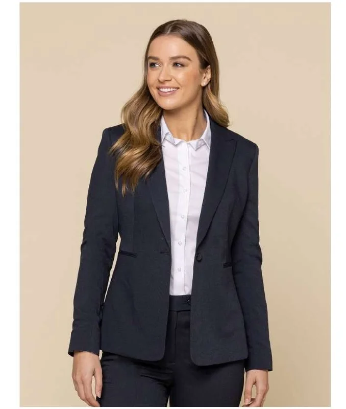 Womens Elliot , One Button, Washable Jacket Mesh Jacket Canvas Jacket Denim Jacket