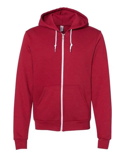 American Apparel Flex Fleece Full-Zip Hoodie F497 Hoodie with Zipper Versatile Modern