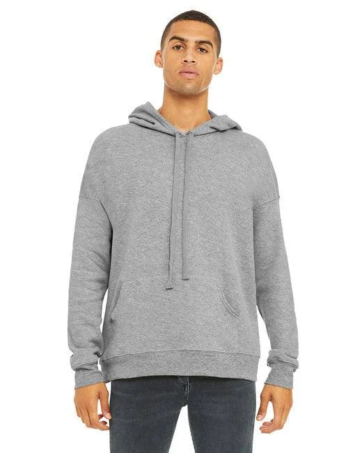 Bella + Canvas Unisex Sponge Fleece Pullover DTM Hoodie 3729 Hoodie with Reflective Safety Nightwear