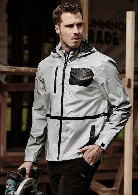 Unisex Streetworx Reflective Waterproof Jacket Satin Jacket Silk Jacket Chiffon Jacket