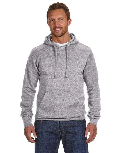 J America Adult Cloud Pullover Fleece Hooded Sweatshirt JA8620 Hooded Sweatshirt Casual Wear Street Style