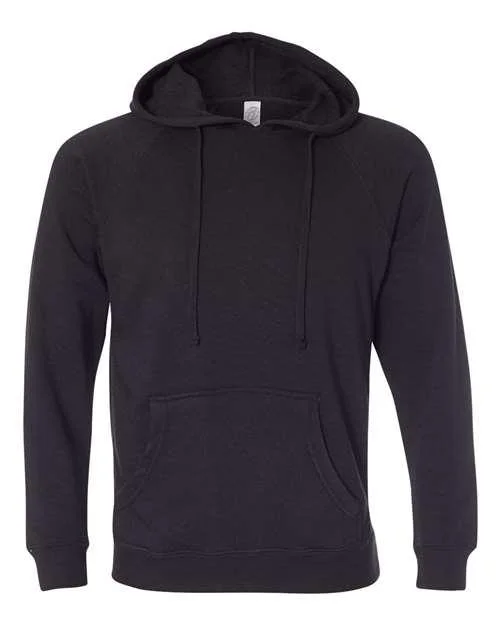 Independent Trading Co. Special Blend Raglan Hooded Sweatshirt PRM33SBP Oversized Hoodie Comfort Casual
