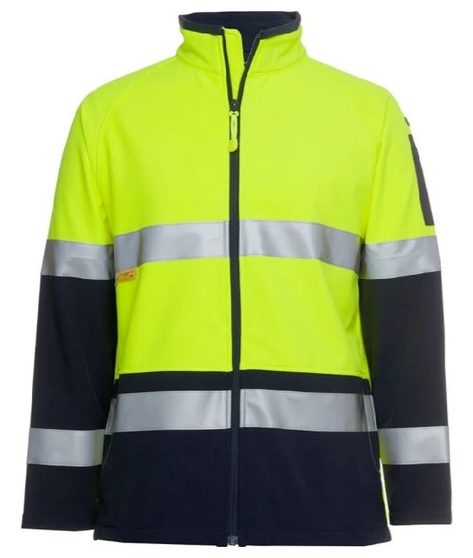 Hi Vis (D+N) Softshell Jacket Faux Fur Jacket Real Fur Jacket Shearling Jacket