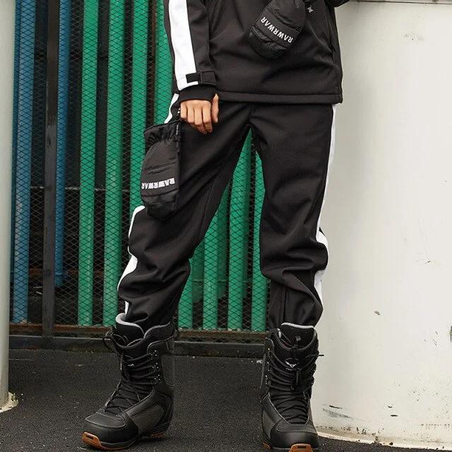 black pants