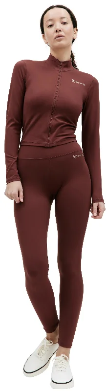 Runner Script Sports Jacket (Maroon) Hooded Jacket Caped Jacket Shawl Collar Jacket
