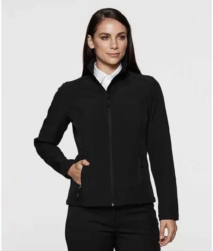 Ladies Selwyn Softshell Jacket Nylon Fabric Polyester Fabric Spandex Fabric