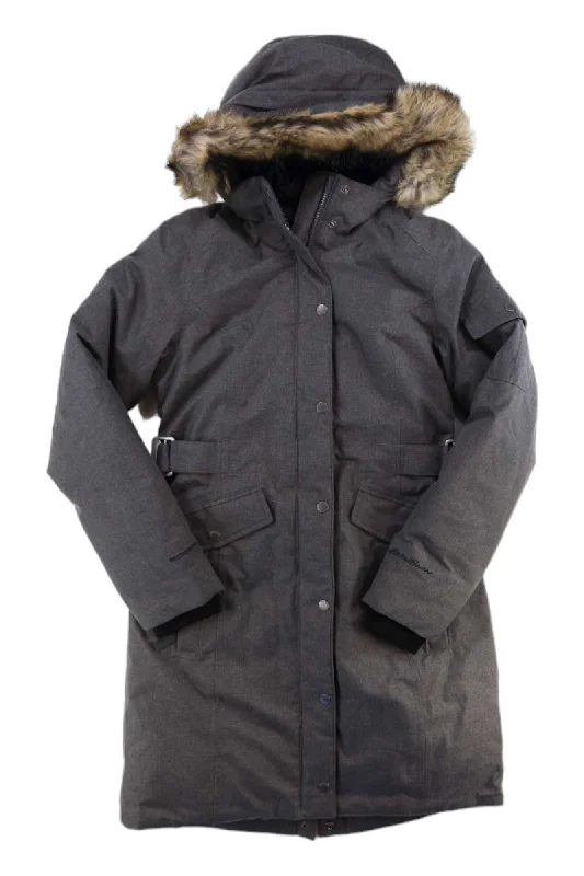 Eddie Bauer Women's Superior III Stadium Coat Tailored Straight A-Line
