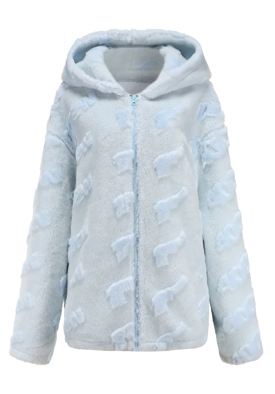 Lazer Carved Coat Lapel Coat Peter Pan Collar Coat Cowl Neck Coat