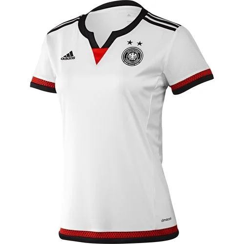 adidas Germany Women's Home Jersey 15 Budget-Friendly Jersey Tee