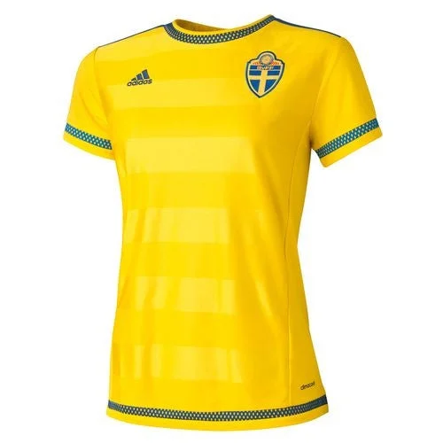 Women's adidas Sweden Home Jersey Designer Jersey Tee