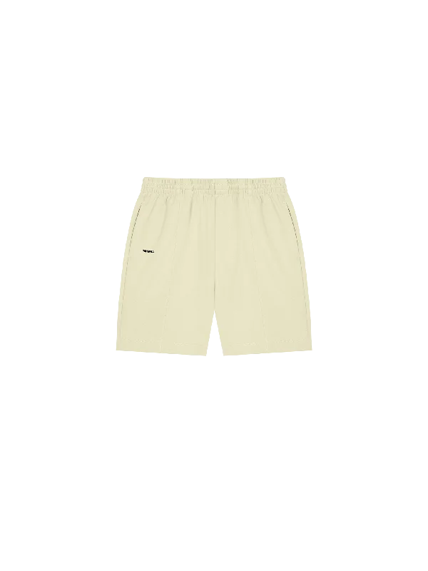 Womens DNA Double Jersey Panelled Shorts—maitake beige Affordable Jersey Tee