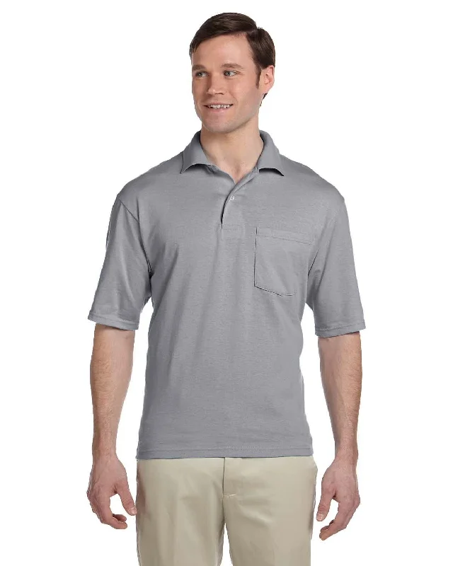 Jerzees 50/50 Jersey Knit Polo W/Pocket | Oxford Daily Wear Jersey Tee