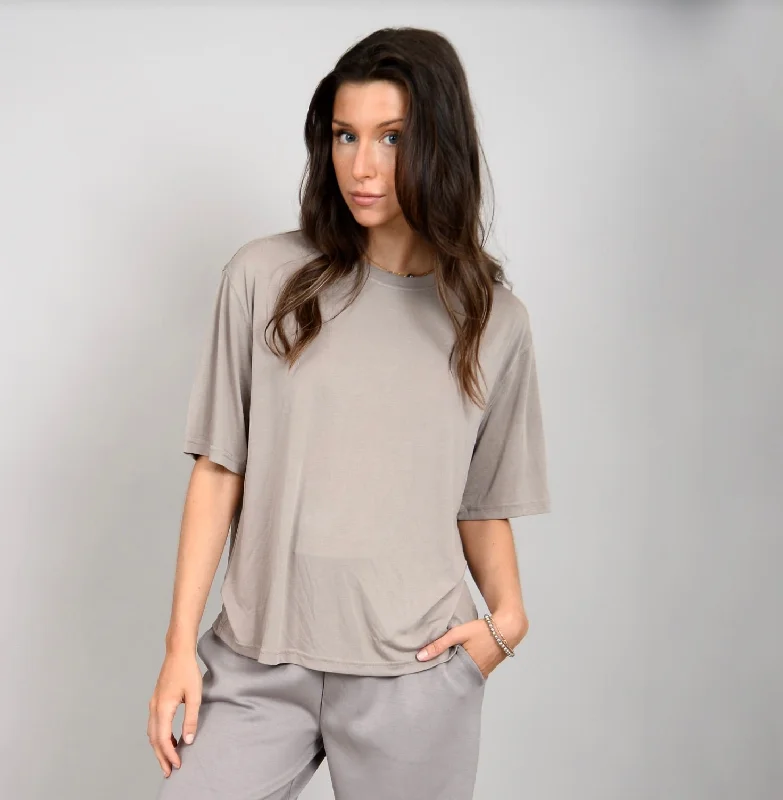 RD Style Serah Modal Jersey Short Sleeve Top Sustainable Jersey Tee