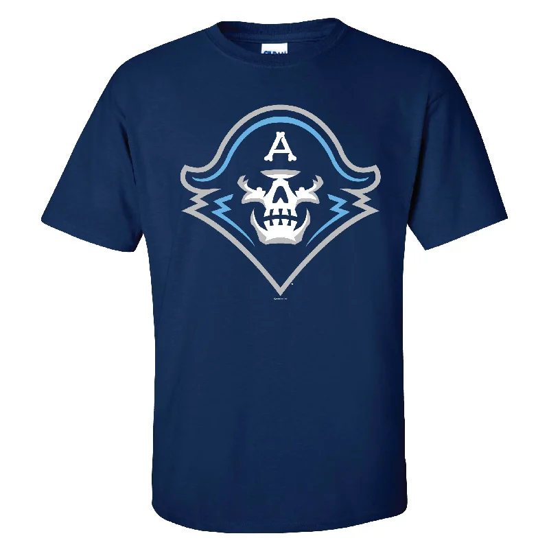 TEE JERSEY CREST LOGO NAVY Premium Jersey Tee