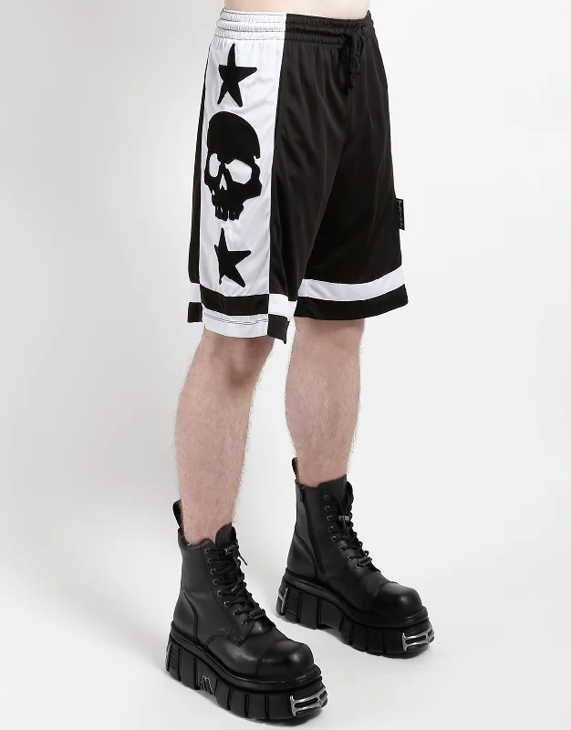TRIPP NYC LOGO JERSEY SHORT Striped Jersey Top