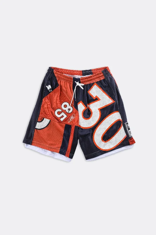 Unisex Rework Bears NFL Jersey Shorts - Women-XS, Men-XXS Scoop Neck Jersey Top