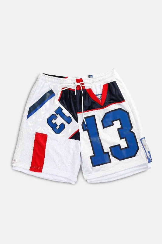 Unisex Rework Buffalo Bills NFL Jersey Shorts - XL Modern Jersey Tee