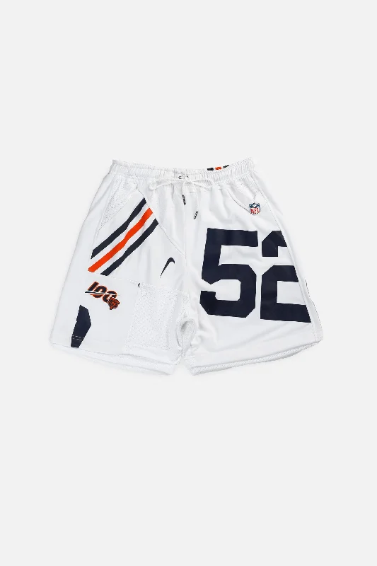 Unisex Rework Chicago Bears NFL Jersey Shorts - L Bamboo Jersey Tee