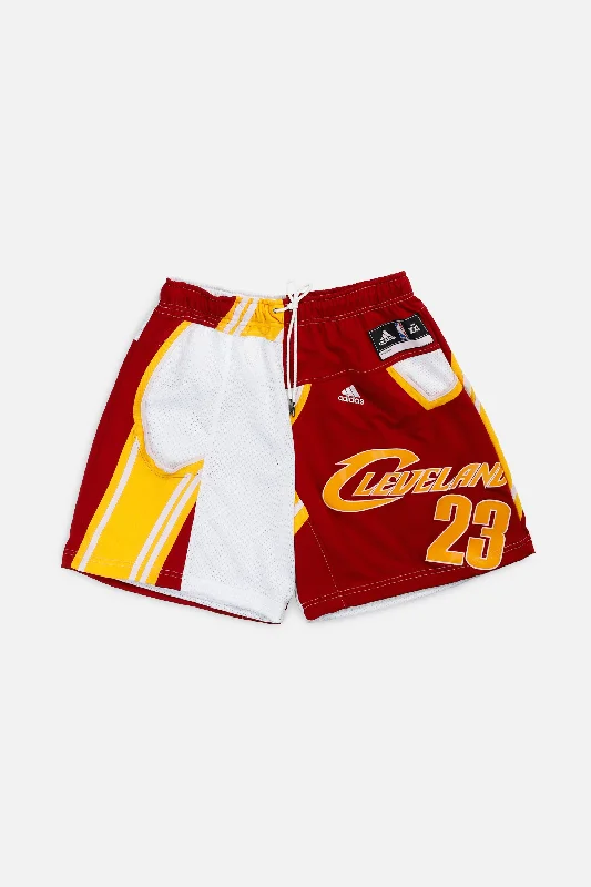 Unisex Rework Cleveland Cavaliers NBA Jersey Shorts - L Patterned Jersey Tee