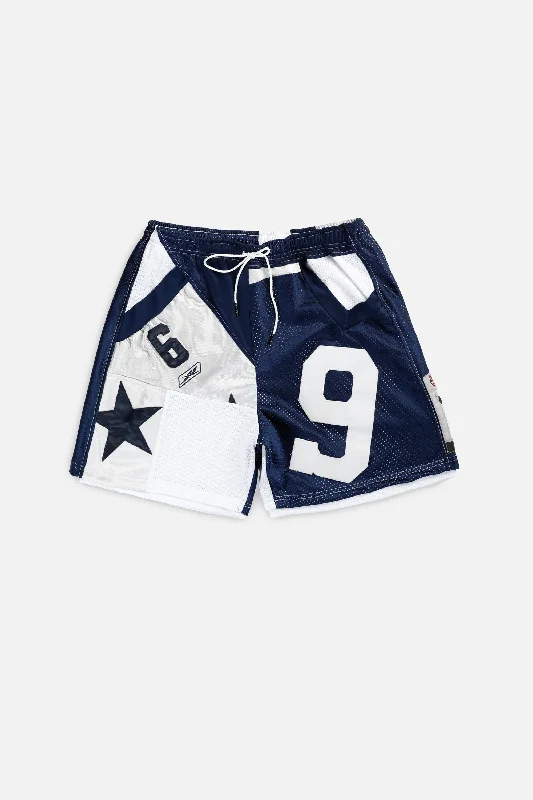 Unisex Rework Dallas Cowboys NFL Jersey Shorts - XL Daily Wear Jersey Tee