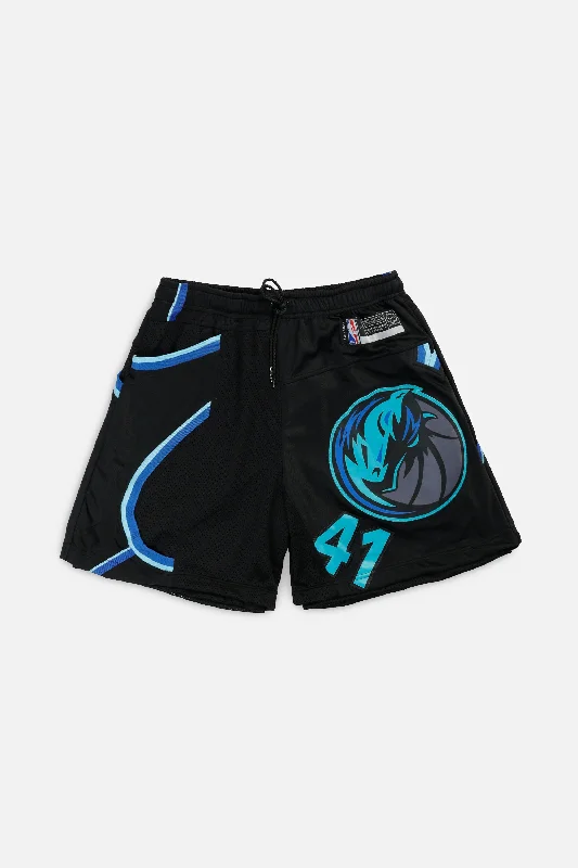 Unisex Rework Dallas Mavericks NBA Jersey Shorts - L Off Shoulder Jersey Top