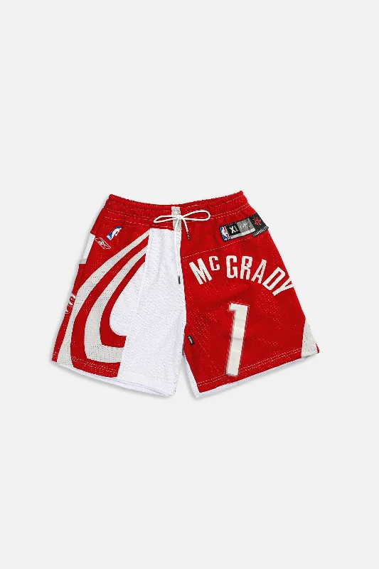 Unisex Rework Houston Rockets NBA Jersey Shorts - M Boutique Jersey Tee