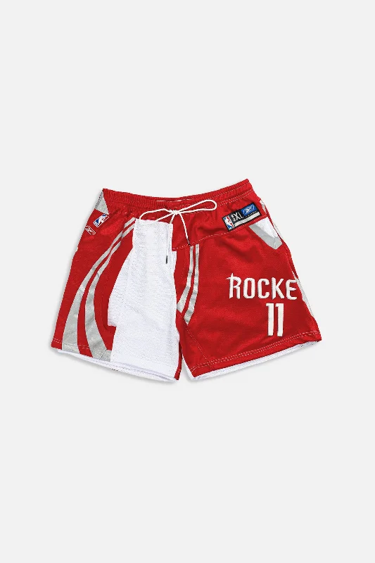 Unisex Rework Houston Rockets NBA Jersey Shorts - XXL Custom Jersey Tee