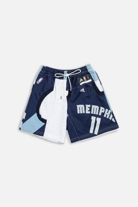 Unisex Rework Memphis Grizzlies NBA Jersey Shorts - S Party Jersey Tee