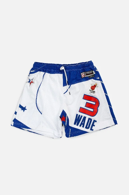 Unisex Rework Miami Heat NBA Jersey Shorts - XL Glamorous Jersey Tee