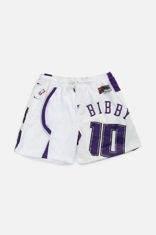 Unisex Rework Sacramento Kings NBA Jersey Shorts - XXL Silk Jersey Blouse
