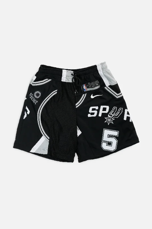 Unisex Rework San Antonio Spurs NBA Jersey Shorts - M Premium Jersey Tee