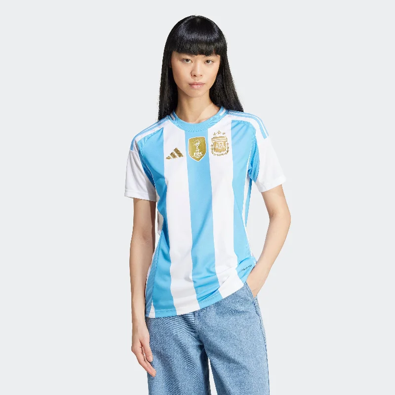 Women's adidas Argentina 24 Home Jersey Solid Color Jersey Shirt