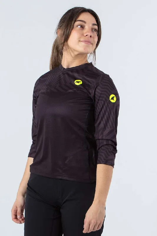 Women's Terrain Jersey Outlet High Neck Jersey Shirt