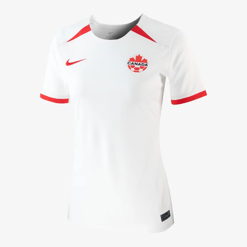 Women's Nike Canada Women's National Team 2023/24 Away Replica Jersey Royal Blue Jersey Shirt