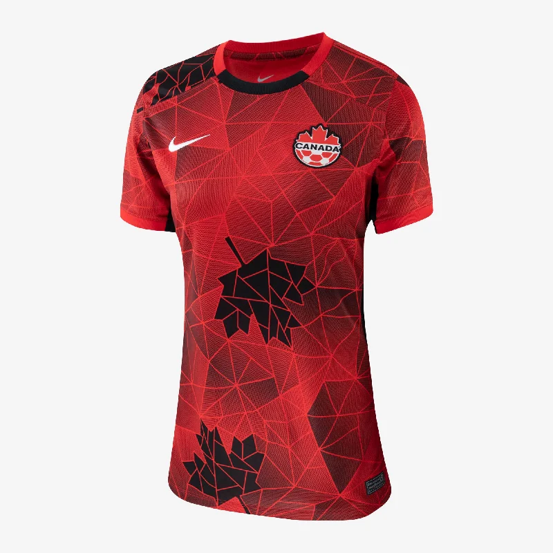 Women's Nike Canada Women's National Team 2023/24 Home Replica Jersey Dark Color Jersey Shirt