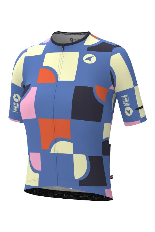 Women's Geo City Summit Jersey x Tracy Schifeling Asymmetrical Jersey Blouse