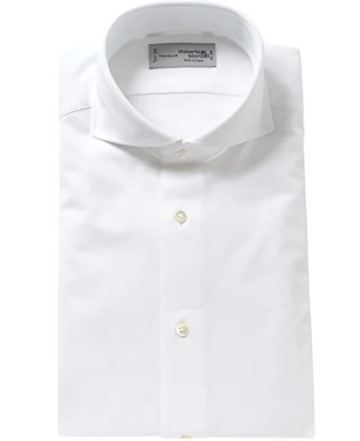 New York SLIM FIT - Cutaway Pique JERSEY KNIT EASY CARE Classic Jersey Tee