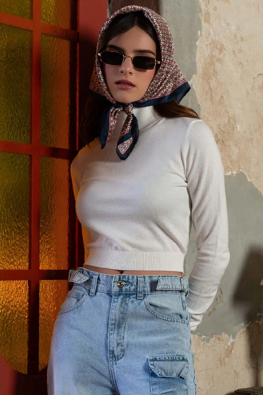 Jersey corto de manga larga con botones Short Sleeve Jersey Top