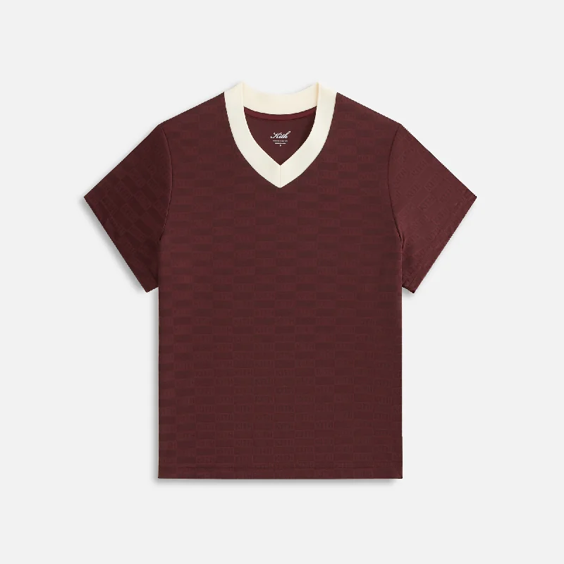 Kith Women Nicci Monogram Jersey - Magma Mint Green Jersey Tee